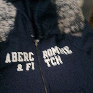 Abercrombie & Fitch Dark Blue Zip-Up